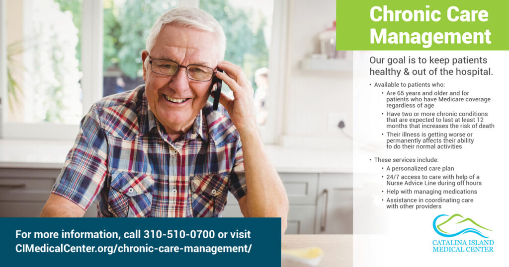 For more information about Chronic Care Management at CIMC, call call 310-510-0700
