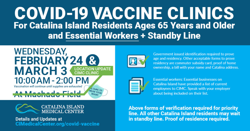 COVID Vaccine Clinic Location Update