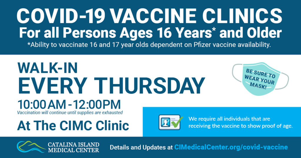 Vaccine clinic 16 older