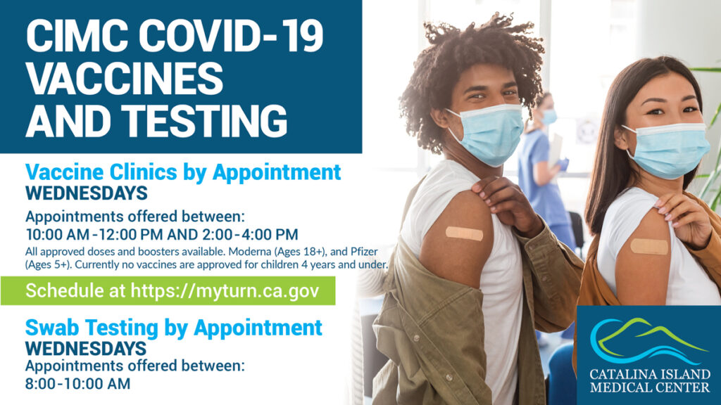 vaccine and testing appointments